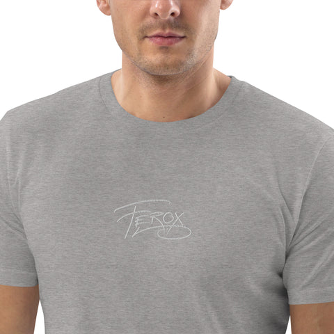 Ferox_K - Herren-T-Shirt aus Bio-Baumwolle mit Stick