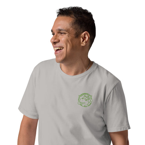 Chrizzila - Herren-T-Shirt aus Bio-Baumwolle mit Stick