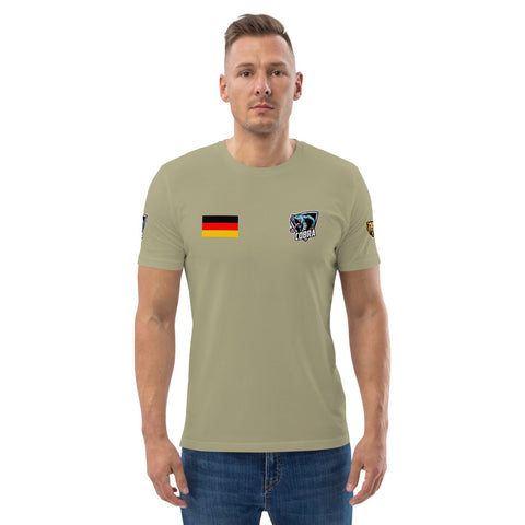 Cobra Clan Herren-T-Shirt aus Biobaumwolle mit Druck