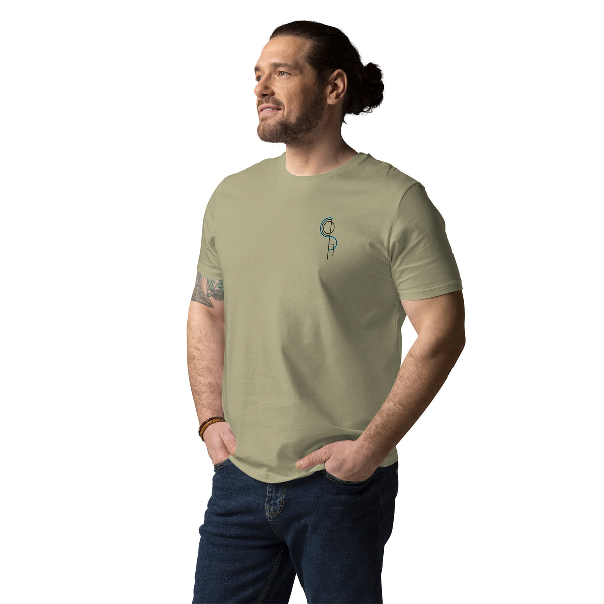 DerSocha - Herren-T-Shirt aus Bio-Baumwolle mit Druck
