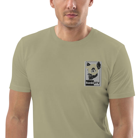 BambiDTV - Herren-T-Shirt aus Biobaumwolle mit Stick