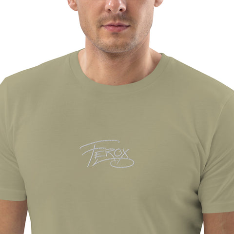 Ferox_K - Herren-T-Shirt aus Bio-Baumwolle mit Stick