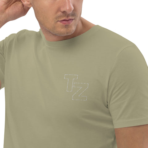 tommme_z - Unisex-T-Shirt aus Biobaumwolle mit Stick