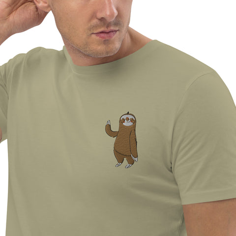 casper211tv - Herren-T-Shirt aus Bio-Baumwolle mit Stick