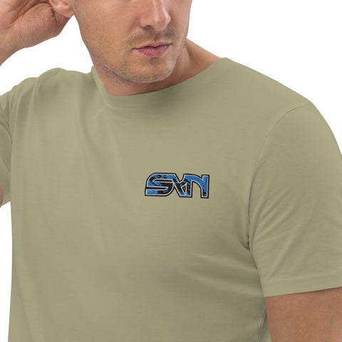 SYN CLAN - Herren-T-Shirt aus Bio-Baumwolle mit Stick