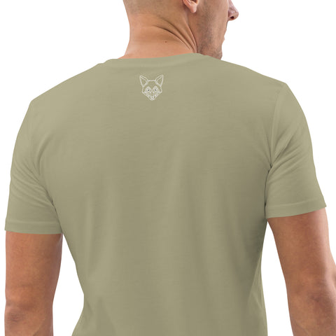 LeaKrsr - Herren-T-Shirt aus Bio-Baumwolle mit Stick und Druck