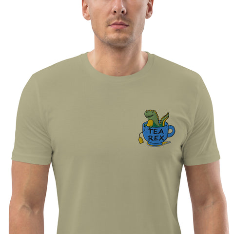 TeaNuviell - Herren-T-Shirt aus Bio-Baumwolle mit Stick