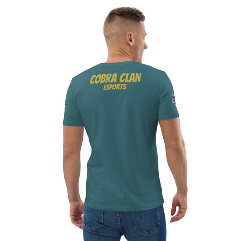 Cobra Clan Herren-T-Shirt aus Biobaumwolle mit Druck