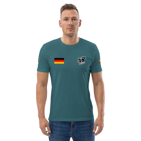 Cobra Clan Herren-T-Shirt aus Biobaumwolle mit Druck
