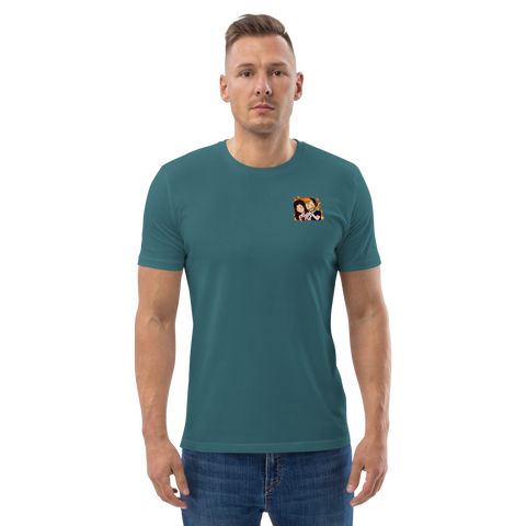 MrAndMrsLVLUp - Herren-T-Shirt aus Bio-Baumwolle mit Druck