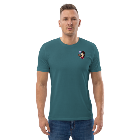 MrAndMrsLVLUp - Herren-T-Shirt aus Bio-Baumwolle mit Druck
