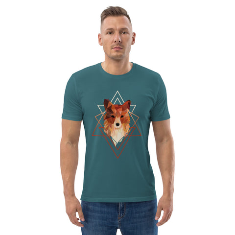 Ferox_K - Herren-T-Shirt aus Bio-Baumwolle mit Druck