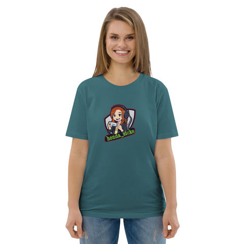 honda_zicke - Unisex-T-Shirt aus Biobaumwolle mit Druck