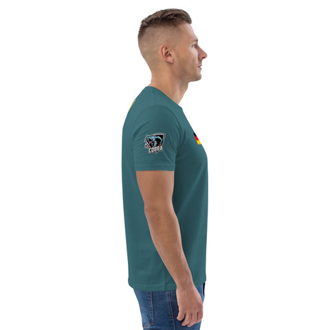 Cobra Clan Herren-T-Shirt aus Biobaumwolle mit Druck