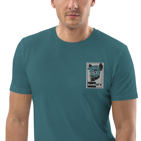 BambiDTV - Herren-T-Shirt aus Biobaumwolle mit Stick