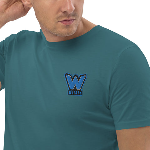 KevinWildZz - Herren-T-Shirt aus Bio-Baumwolle mit Stick