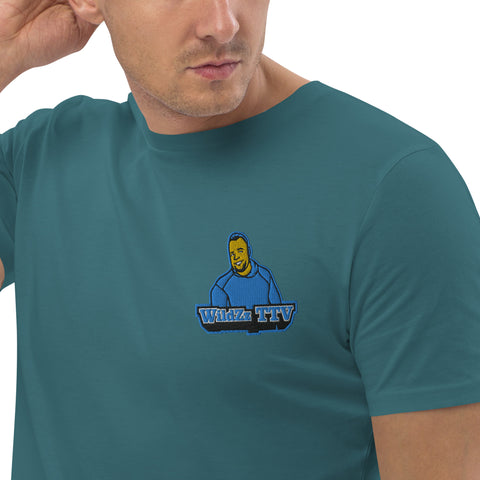 KevinWildZz - Herren-T-Shirt aus Bio-Baumwolle mit Stick
