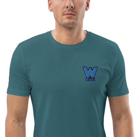 KevinWildZz - Herren-T-Shirt aus Bio-Baumwolle mit Stick