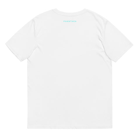 Phanthea - Unisex-T-Shirt aus Bio-Baumwolle mit Stick und Druck