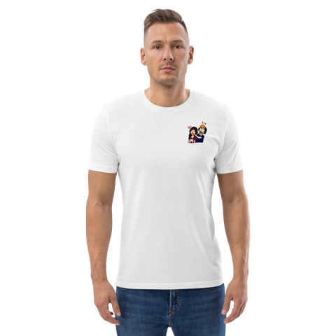 MrAndMrsLVLUp - Herren-T-Shirt aus Bio-Baumwolle mit Druck