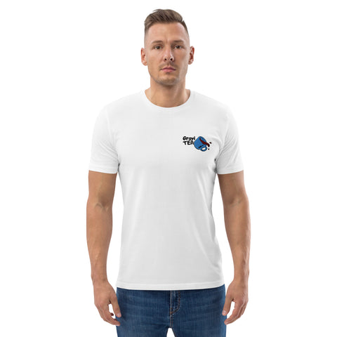TeaNuviell - Herren-T-Shirt aus Bio-Baumwolle mit Stick