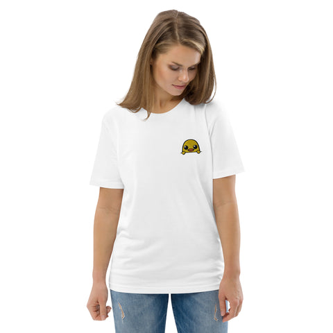 Aliyah4CE - Unisex-T-Shirt aus Bio-Baumwolle mit Stick