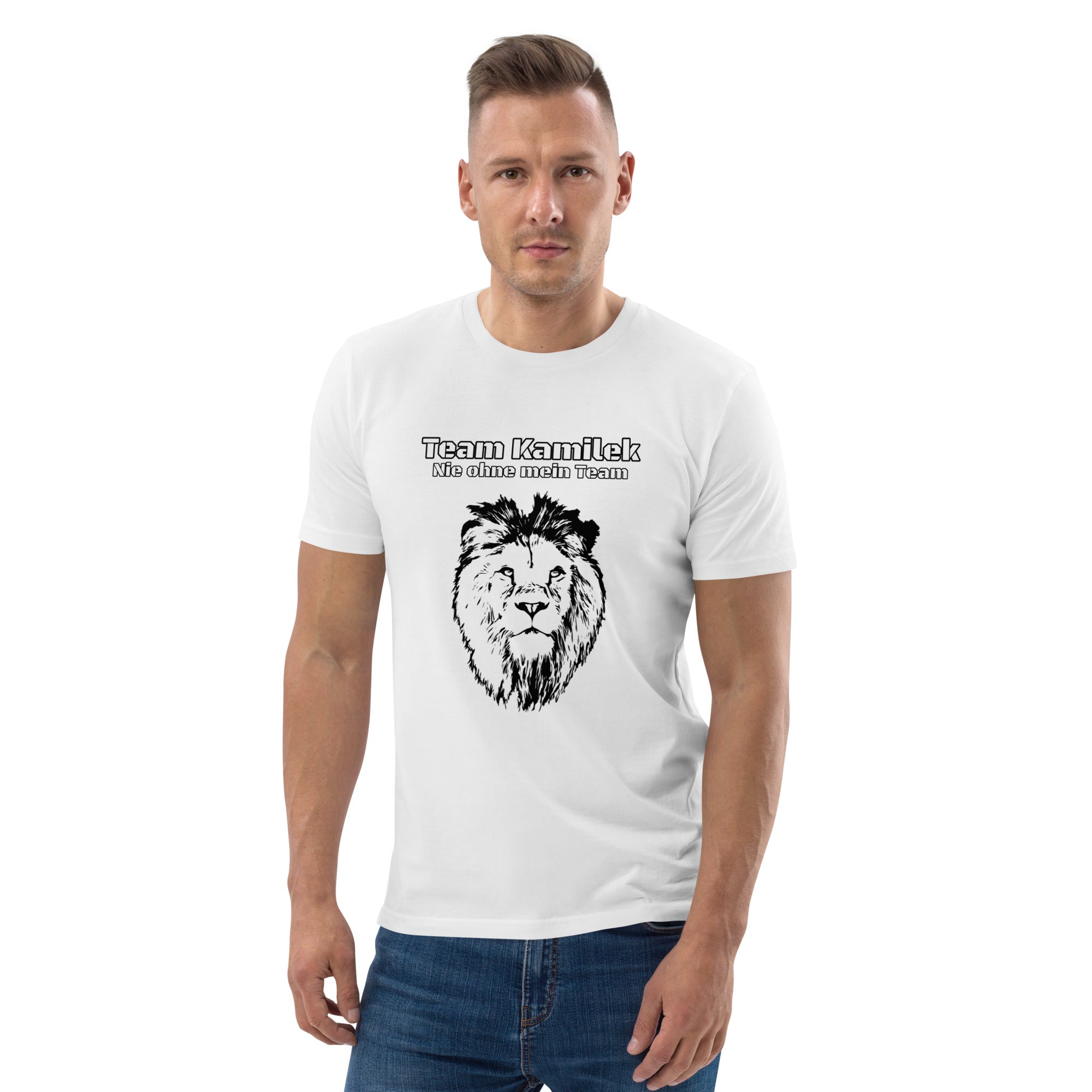 Kamilek83 - Herren-T-Shirt aus Bio-Baumwolle mit Druck