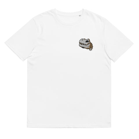 LuiTheDinosaur - Herren-T-Shirt aus Bio-Baumwolle mit Stick