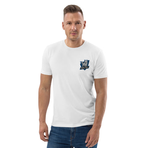 Alpha_Opa - Herren-T-Shirt aus Bio-Baumwolle mit Stick