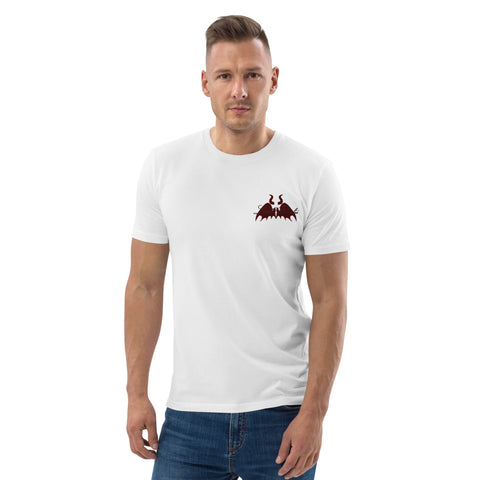 LittleBlondii - Herren-T-Shirt aus Bio-Baumwolle mit Stick