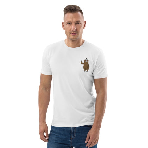 casper211tv - Herren-T-Shirt aus Bio-Baumwolle mit Stick