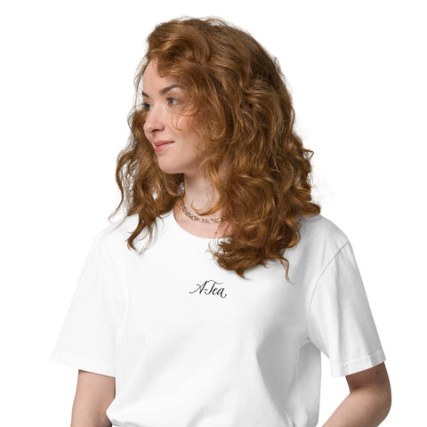 Anestea95 - Unisex-T-Shirt aus Biobaumwolle mit Stick