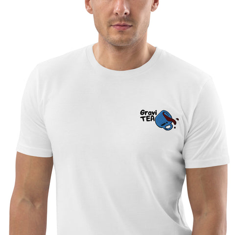 TeaNuviell - Herren-T-Shirt aus Bio-Baumwolle mit Stick
