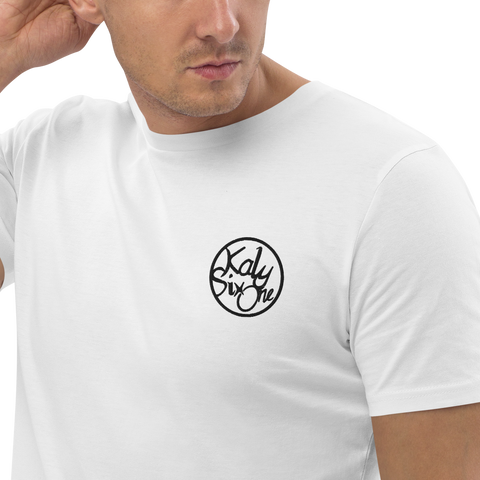 KalySixOne - Herren-T-Shirt aus Bio-Baumwolle mit Stick