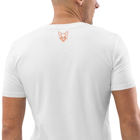 LeaKrsr - Herren-T-Shirt aus Bio-Baumwolle mit Stick und Druck