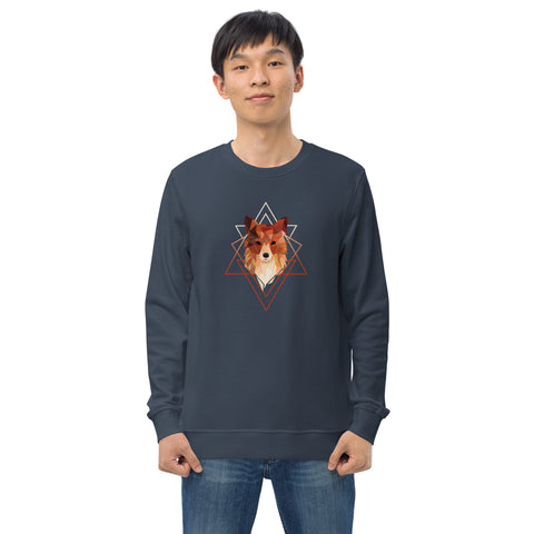 Ferox_K - Unisex-Bio-Pullover mit Druck