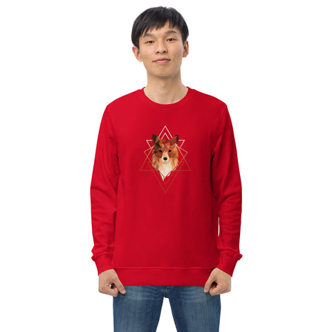 Ferox_K - Unisex-Bio-Pullover mit Druck