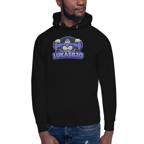 lukasb_20 - Unisex-Premium-Kapuzenpullover mit Druck