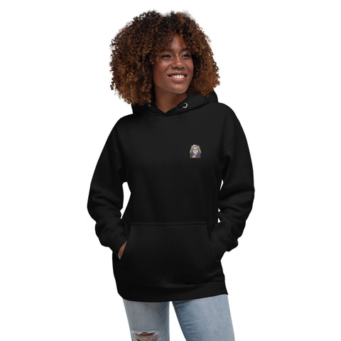 vatertv18 - Unisex-Premium-Hoodie mit Druck