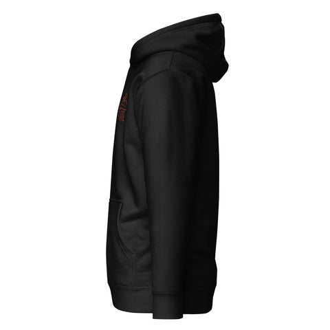 For Gamers - Team-Fire-Unisex-Premium-Hoodie mit Stick
