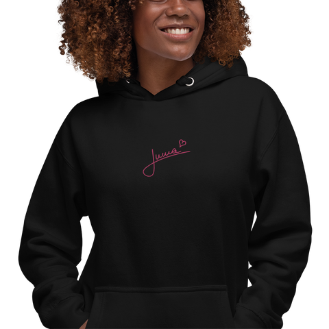 DieJumas - Unisex-Premium-Hoodie mit Stick