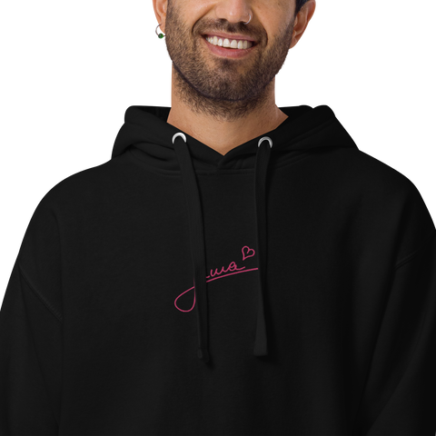 DieJumas - Unisex-Premium-Hoodie mit Stick