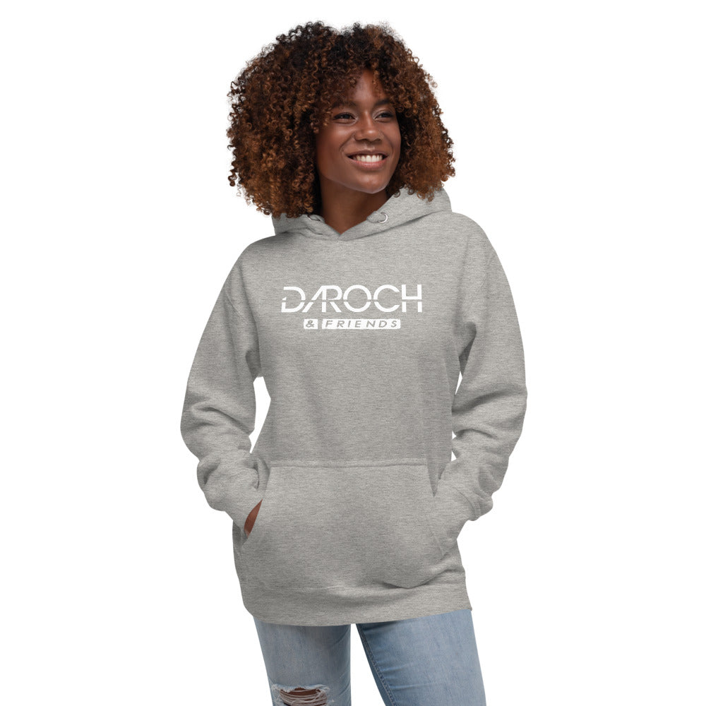 Daroch_official - Damen Premium-Kapuzenpullover mit Druck