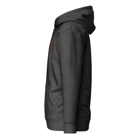 For Gamers - Team-Fire-Unisex-Premium-Hoodie mit Stick
