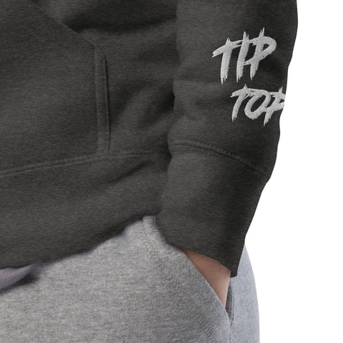 Eumelkater - Premium-Unisex-Hoodie mit Stick