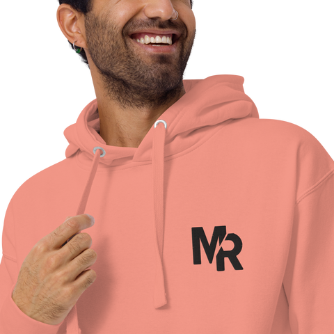 Maj0rRabbit - Unisex-Premium-Kapuzenpullover mit Stick