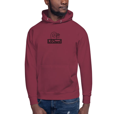 LeoNerd87 - Unisex-Premium-Hoodie mit Stick
