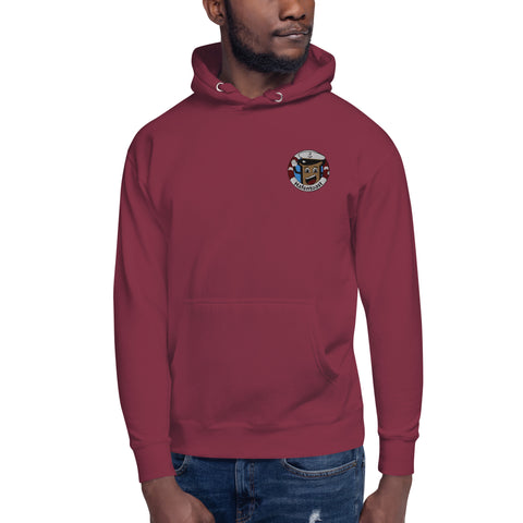 Hafentoast - Unisex-Premium-Hoodie mit Stick