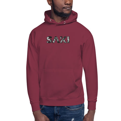 sakipan - Unisex-Premium-Hoodie mit Stick