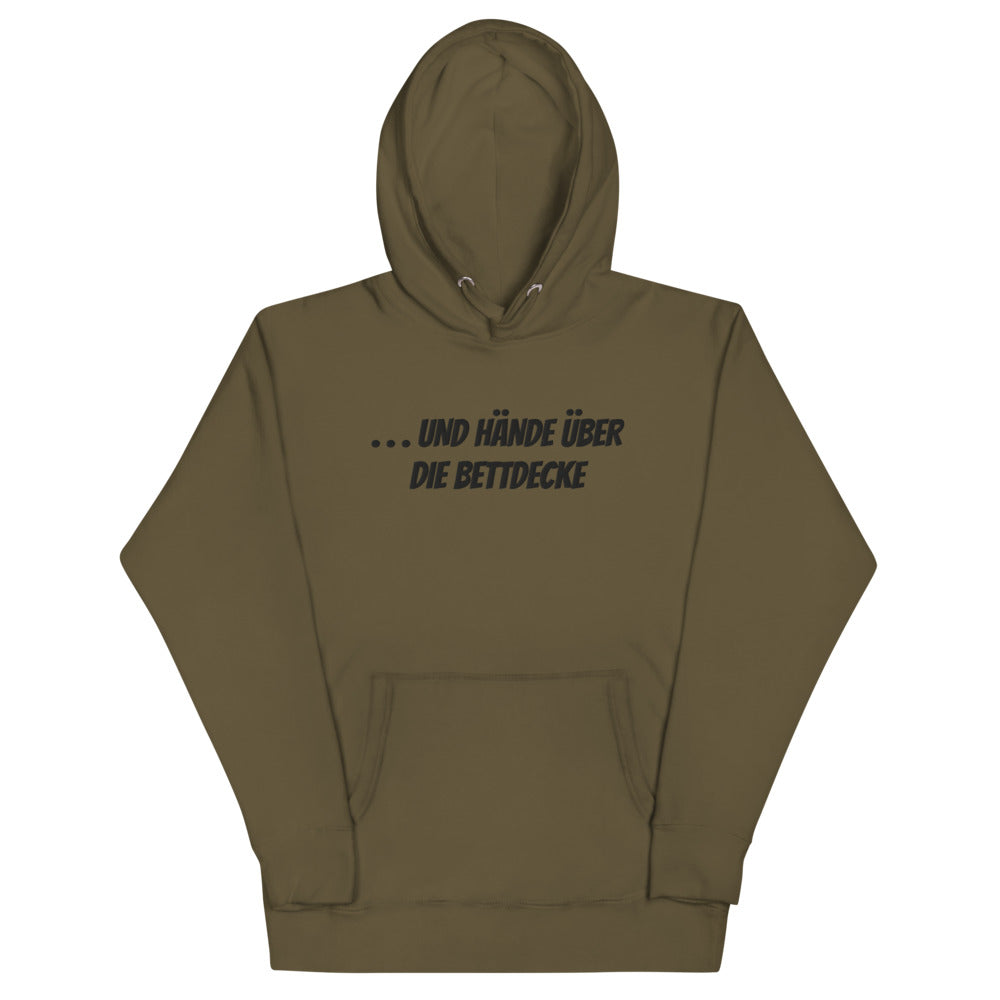 Maj0rRabbit - Unisex-Premium-Kapuzenpullover mit Stick